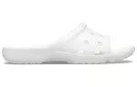 CCrocs Classic Clog Chinelos brancos unissex casuais