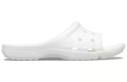 CCrocs Classic Clog Chinelos brancos unissex casuais