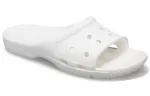 CCrocs Classic Clog Chinelos brancos unissex casuais