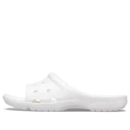 CCrocs Classic Clog Chinelos brancos unissex casuais