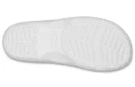 CCrocs Classic Clog Chinelos brancos unissex casuais
