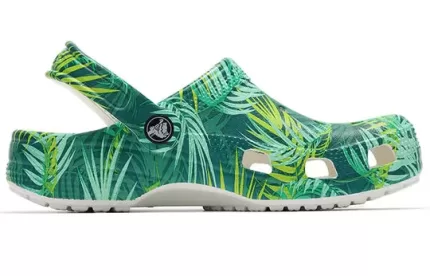 Classic Tamanco Tropical Classic Sandálias Verde Camuflagem