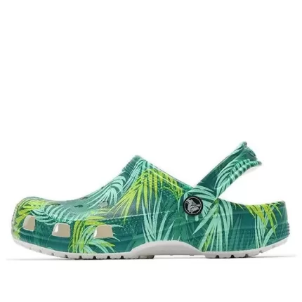 Classic Tamanco Tropical Classic Sandálias Verde Camuflagem