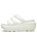 Crocs Alça tripla Mega Crush ‘Chalk White’