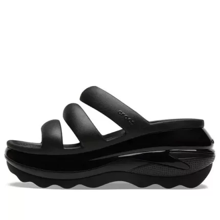 Crocs Alça tripla Mega Crush ‘Preta’