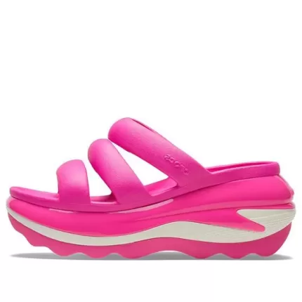 Crocs Alça tripla Mega Crush ‘Rosa’