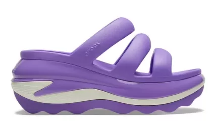 Crocs Alça tripla Mega Crush ‘Roxo’
