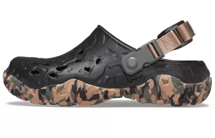 Crocs Atlas Todo-o-Terreno Clogs ‘Cortiça Preta’