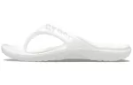 Crocs Baya Chinelos casuais minimalistas brancos 11999-100