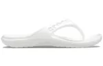 Crocs Baya Chinelos casuais minimalistas brancos 11999-100