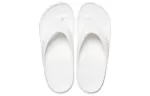 Crocs Baya Chinelos casuais minimalistas brancos 11999-100