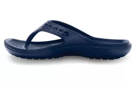 Crocs Baya Light Cozy Flat Chinelos Azul Profundo 11999-410