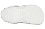 Crocs Baya Lined Clog Fleece Forrado Unissex Branco Cinza Chinelos ‘White Grey’