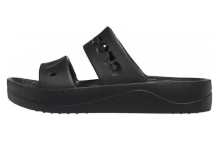 Crocs Baya Sandálias Plataforma ‘Preto’