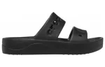 Crocs Baya Sandálias Plataforma ‘Preto’