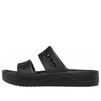 Crocs Baya Sandálias Plataforma ‘Preto’