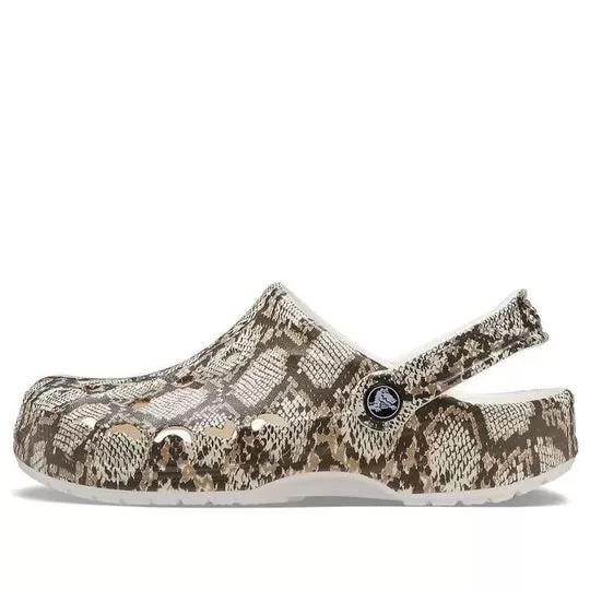 Crocs Baya Sazonal Impresso Clogs ‘Cogumelo Ostra’