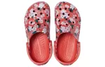 Crocs Baya sazonal impressa Clogs ‘Spicy Orange White’