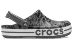 Crocs Bayaband Beach Cinza Preto Sandálias ‘Grey Black’