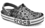 Crocs Bayaband Beach Cinza Preto Sandálias ‘Grey Black’