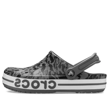 Crocs Bayaband Beach Cinza Preto Sandálias ‘Grey Black’