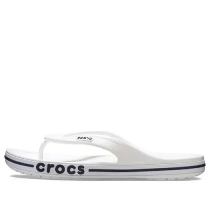 Crocs Bayaband Branco Azul Chinelos Unissex ‘Branco Azul’