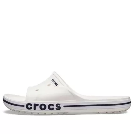Crocs Bayaband Clog Chinelos unissex brancos