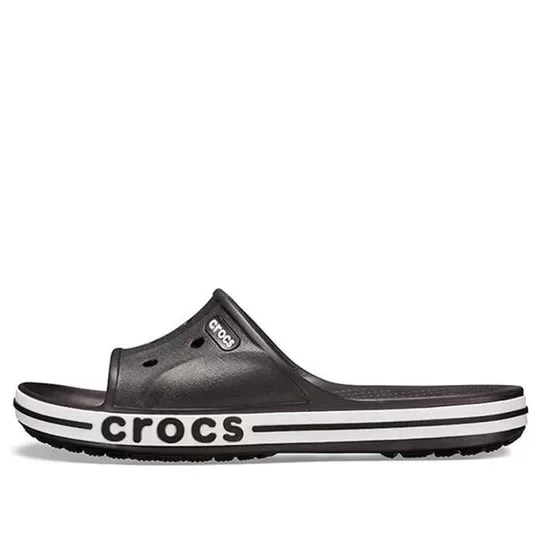 Crocs Bayaband Clog Hollow Out Chinelos pretos casuais