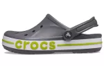 Crocs Bayaband Cozy Sandálias Esportivas Vermelhas Unissex Cinza