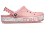 Crocs Bayaband Impressão Sandálias Rosa Unissex