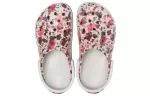 Crocs Bayaband Impresso Classic Clogs ‘Branco Marrom Vermelho’