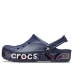 Crocs Bayaband Printing Sandálias Unissex Azul