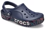 Crocs Bayaband Printing Sandálias Unissex Azul