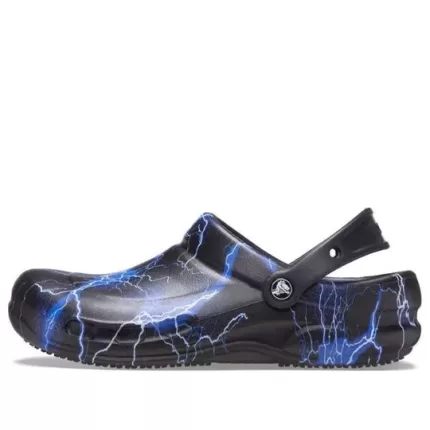 Crocs Bistrô Clogs ‘Relâmpagos Negros’