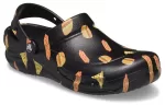 Crocs Bistro Graphic Clog Elegante Casual Sandálias Pretas