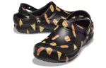 Crocs Bistro Graphic Clog Elegante Casual Sandálias Pretas