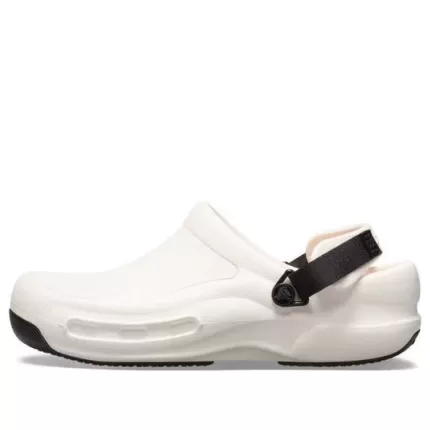 Crocs Bistrô Pro Literide Clogs ‘Branco Preto Laranja’