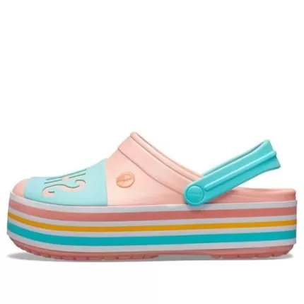 Crocs CB Plataforma Bold Color Melon Unissex Tamanco