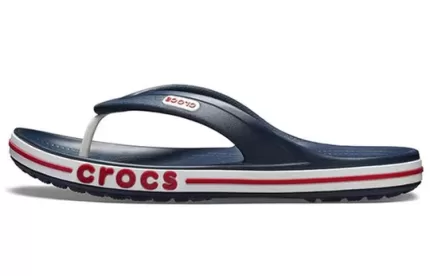 Crocs Chinelos Bayaband azul profundo unissex