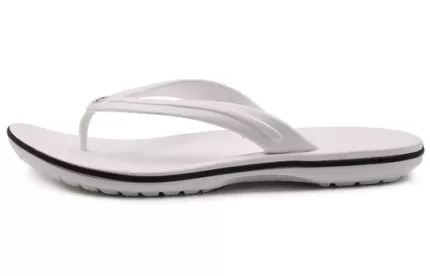 Crocs Chinelos Chinelos Brancos Unissex 11033-100