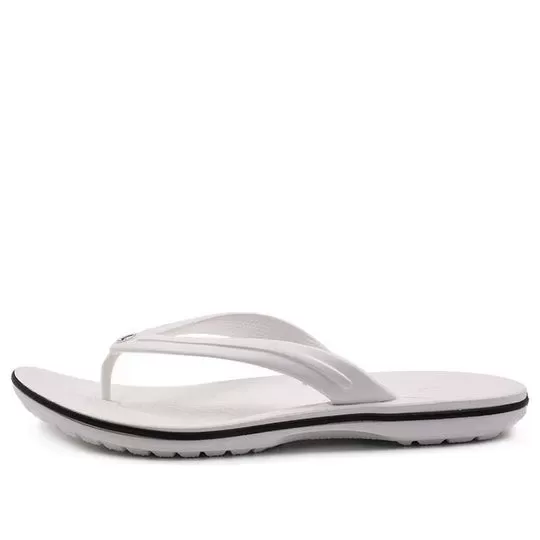 Crocs Chinelos Chinelos Brancos Unissex 11033-100