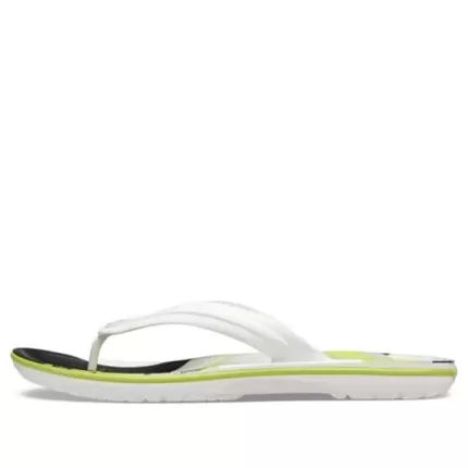 Crocs Chinelos Crocband ‘Branco Verde Preto’