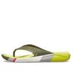 Crocs Chinelos LiteRide Colorblock amarelos