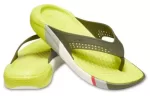 Crocs Chinelos LiteRide Colorblock amarelos