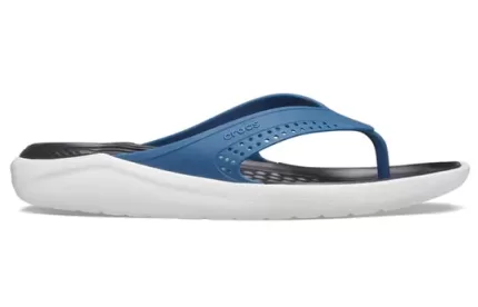 Crocs Chinelos LiteRide Outdoor Beach preto azul