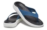 Crocs Chinelos LiteRide Outdoor Beach preto azul