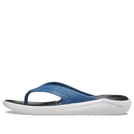 Crocs Chinelos LiteRide Outdoor Beach preto azul