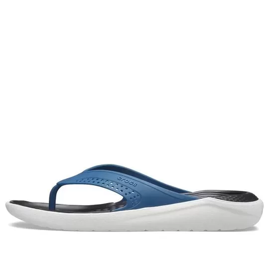Crocs Chinelos LiteRide Outdoor Beach preto azul
