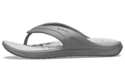 Crocs Chinelos Reviva cinza