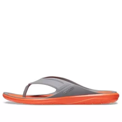 Crocs Chinelos Swiftwater Wave ‘Laranja Cinza’